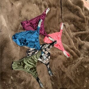 Victoria's Secret Shine Strap Panty Set